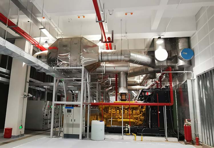 數(shù)據(jù)中心發(fā)電機(jī)組系列凈化裝置工程案例